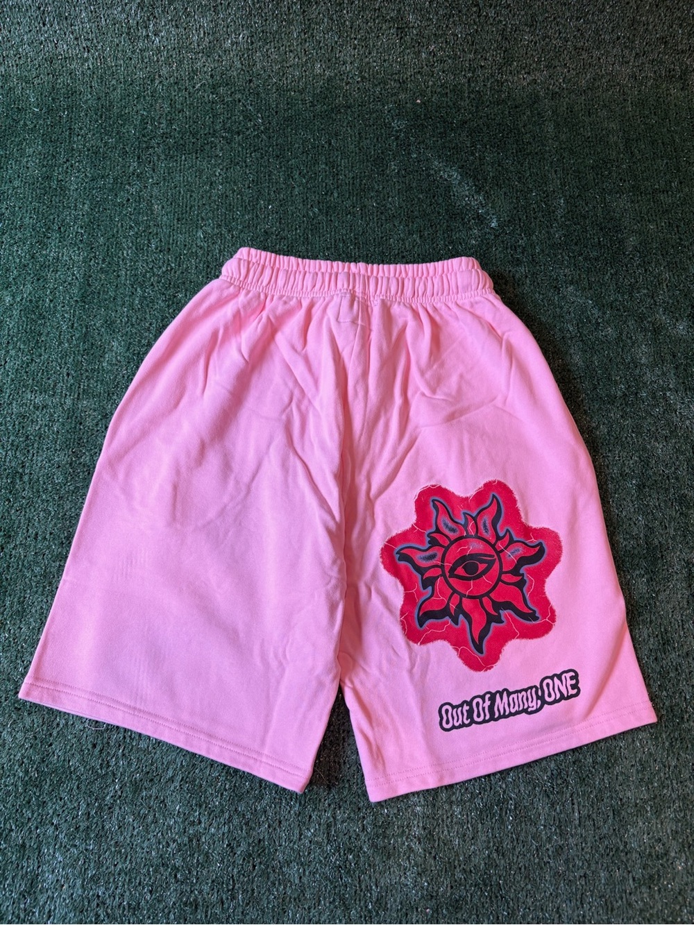 Godspeed Pink Graphic Men’s Casual Shorts - Picture 4 of 6
